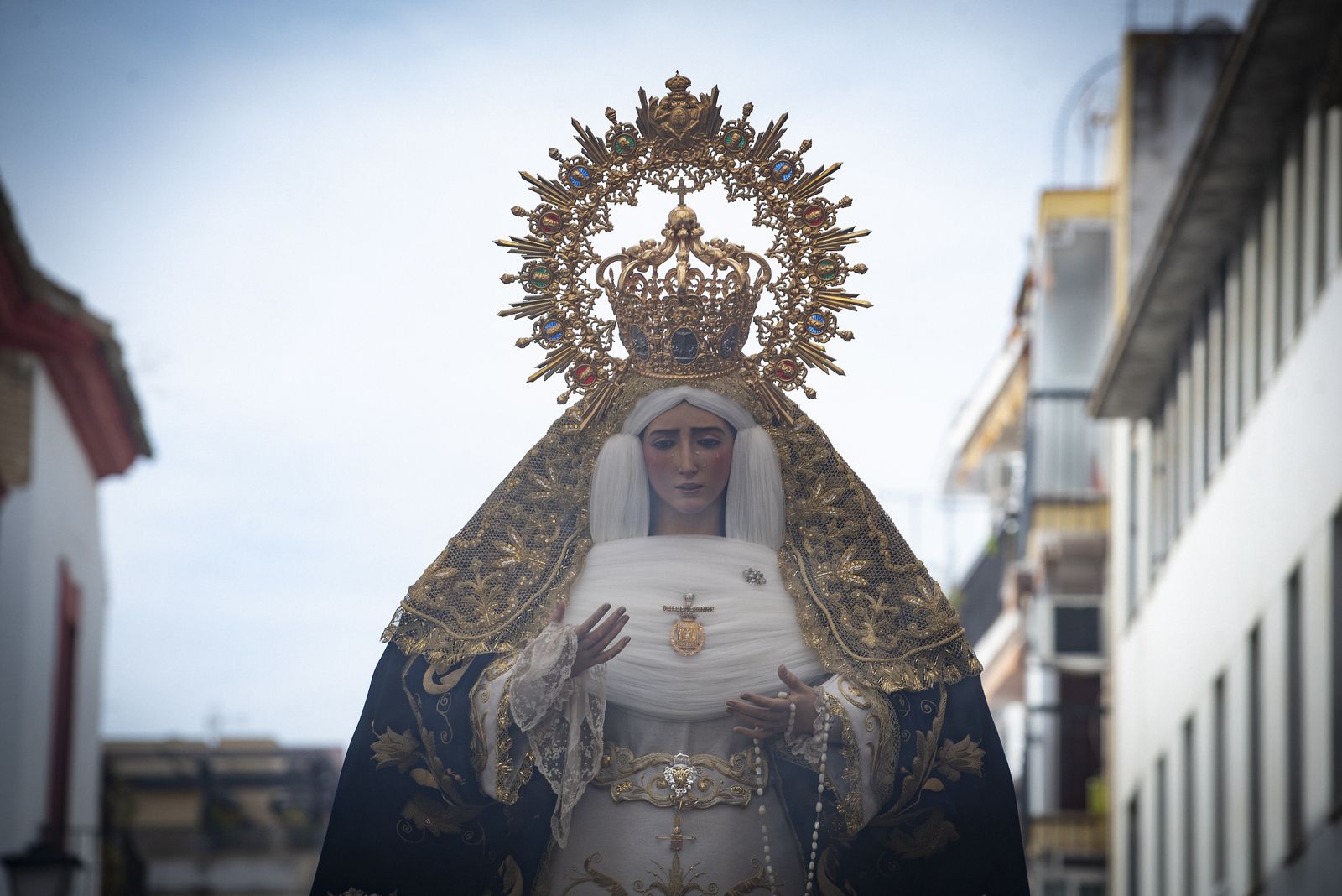 Rosario de la aurora con la Virgen del Dulce Nombre