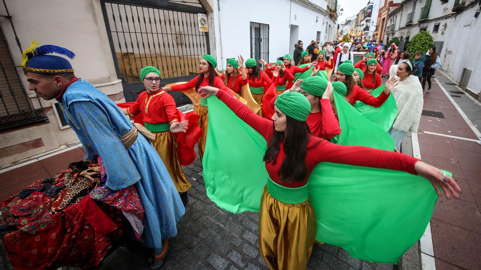 La cabalgata de la Cartera Real llega a Jerez