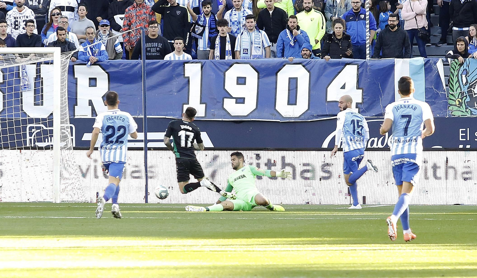 Las fotos del Málaga CF-Elche Las fotos del Málaga CF-Elche