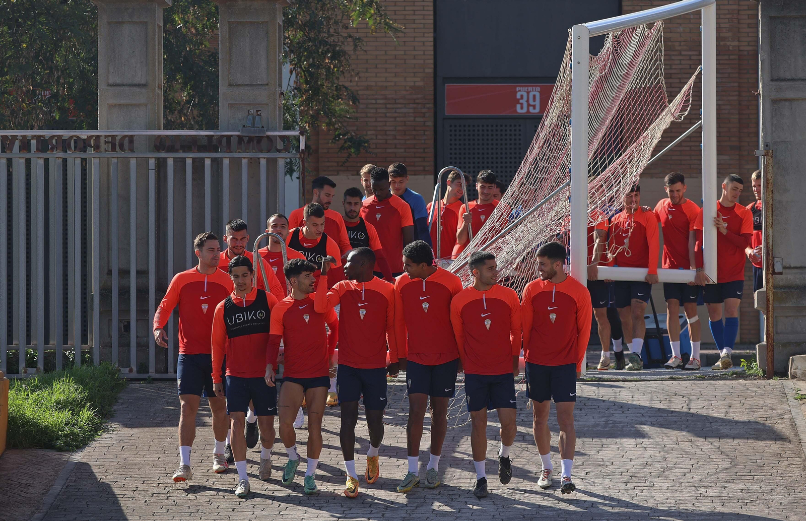 Imágenes del entrenamiento del Algeciras CF