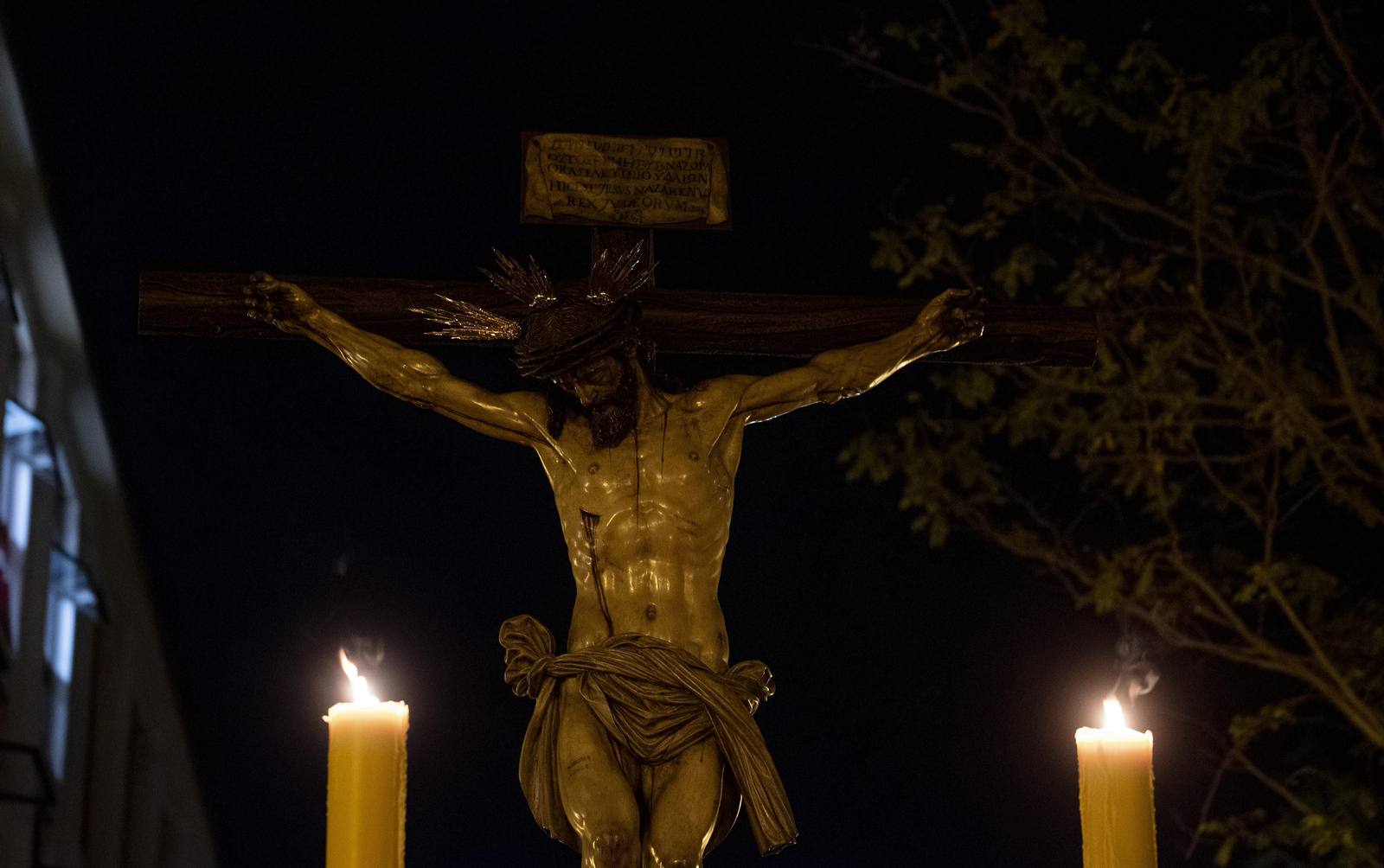 Las imágenes de la hermandad de El Calvario