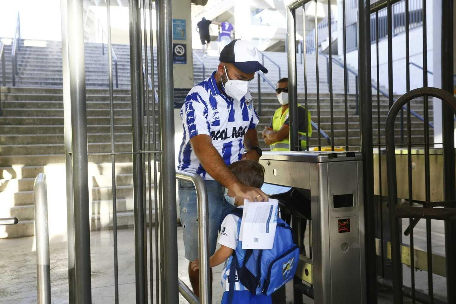 Las fotos del Málaga CF-Tenerife