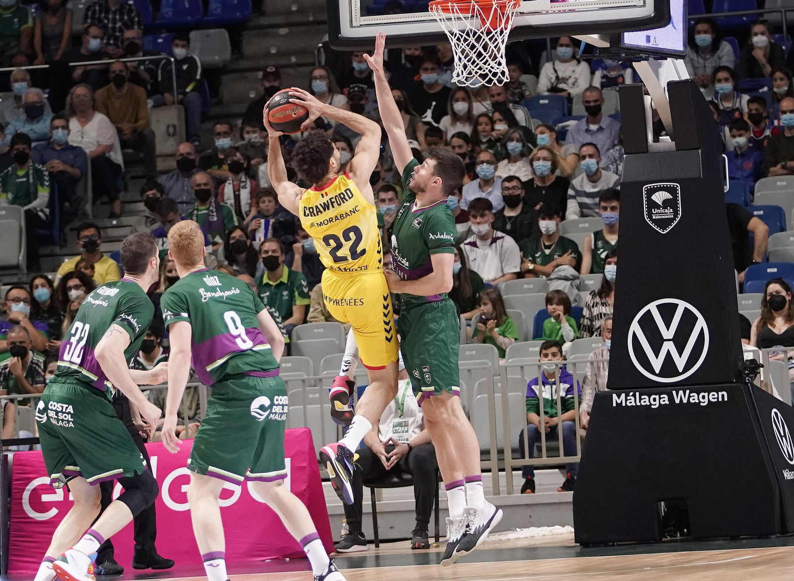 El Unicaja-Morabanc Andorra, en fotos