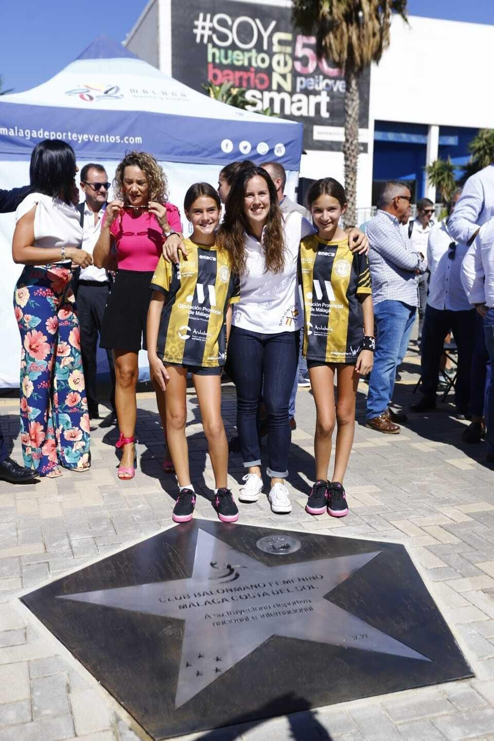 La estrella del Costa del Sol ya está en el paseo del Carpena