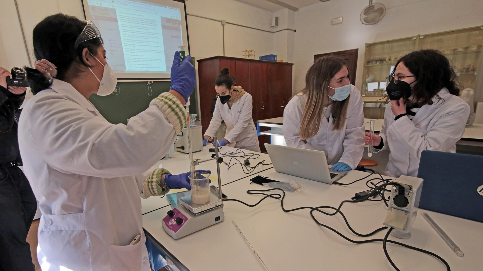 Visita del consejero Javier Imbroda al IES Padre Luis Coloma
