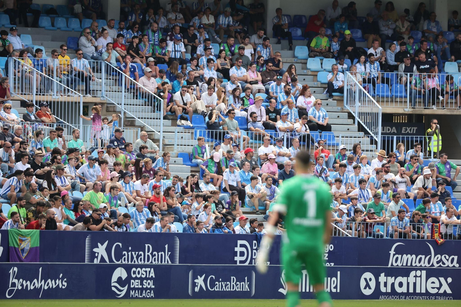 Búscate en el Málaga CF - Mérida en las gradas de La Rosaleda