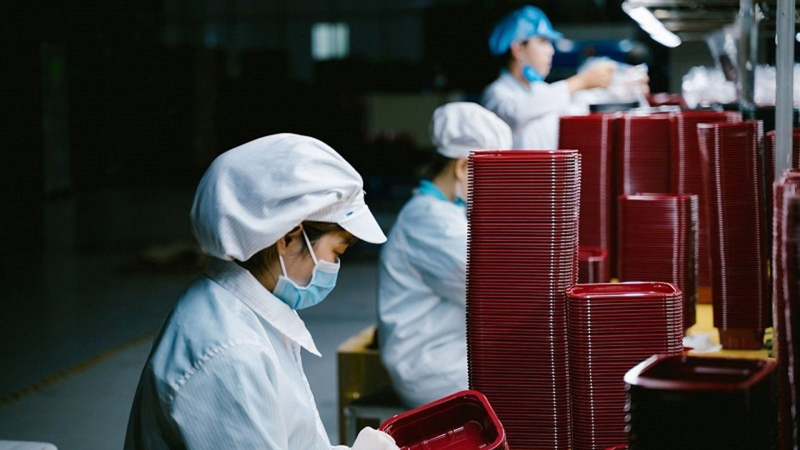 Trabajadora extranjera.