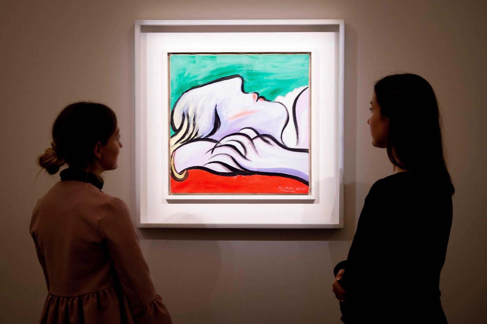 'Le Repos', de Pablo Picasso, expuesto en la casa Sotheby's de Londres. 'Le Repos', de Pablo Picasso, expuesto en la casa Sotheby's de Londres.