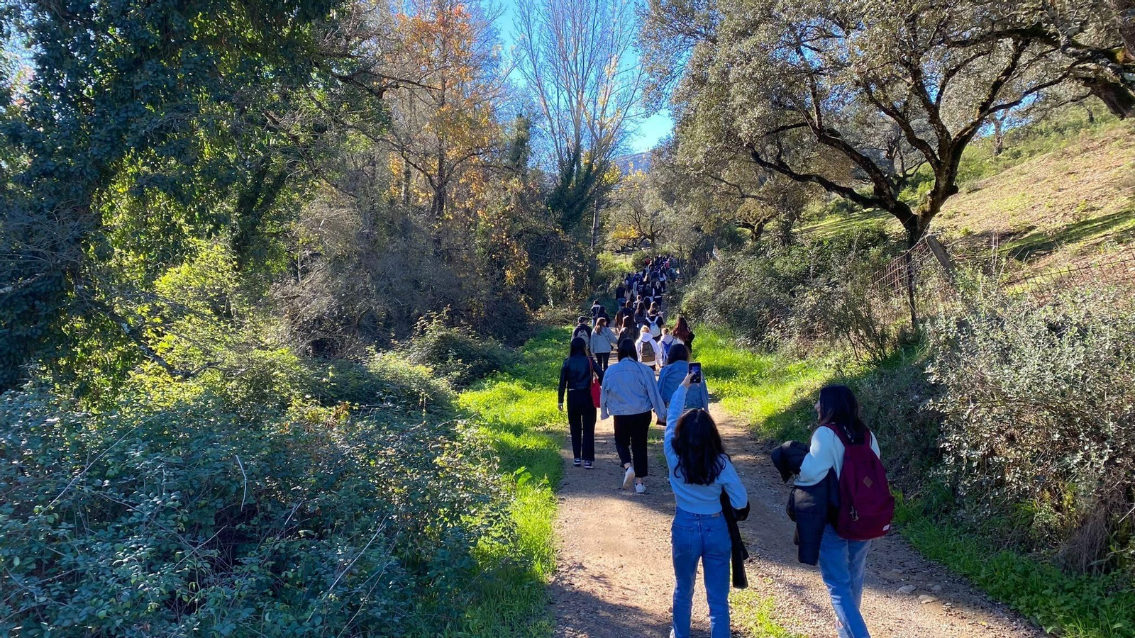Los Erasmus de la Universidad de Huelva conocen la provincia.