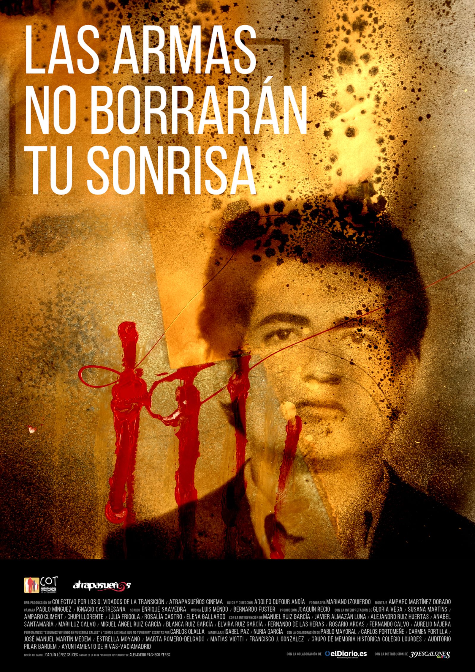 Cartel de la película “Las armas no borrarán tu sonrisa”