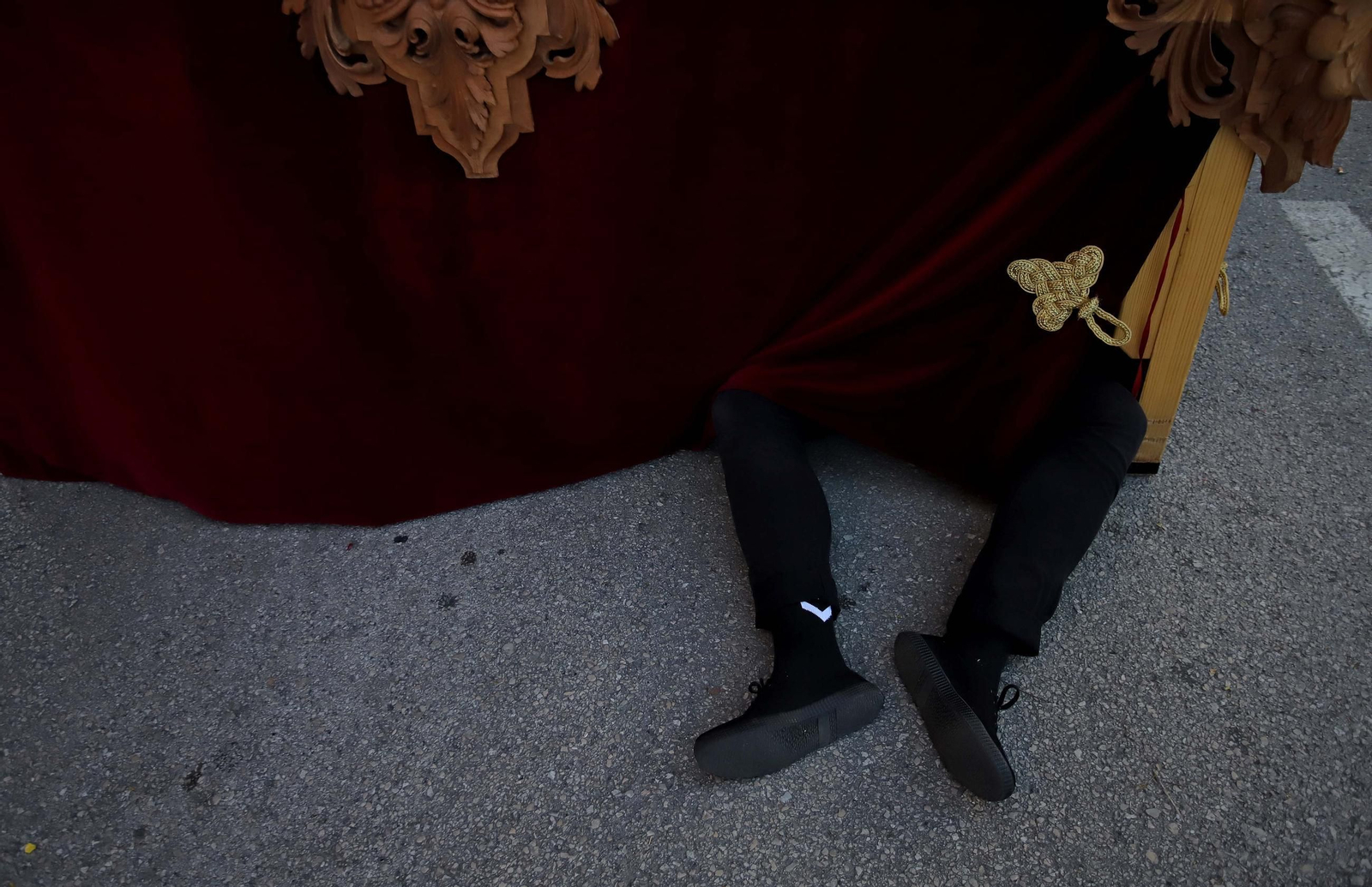 Fotos del Domingo de Ramos en Algeciras: Oración en el Huerto