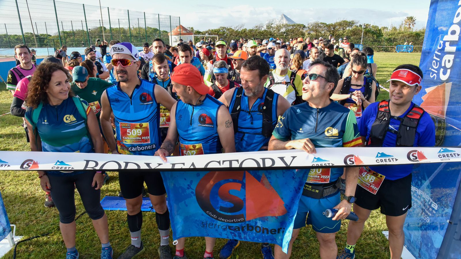 Carrera de la 'Cresta de Sierra Carbonera' en La Línea