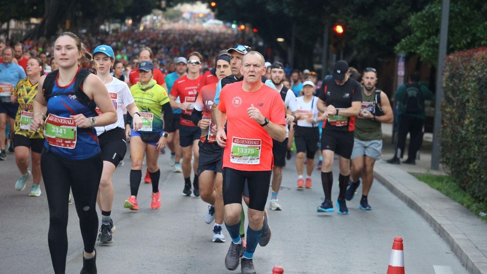 Las mejores fotos de la Maratón de Málaga 2024