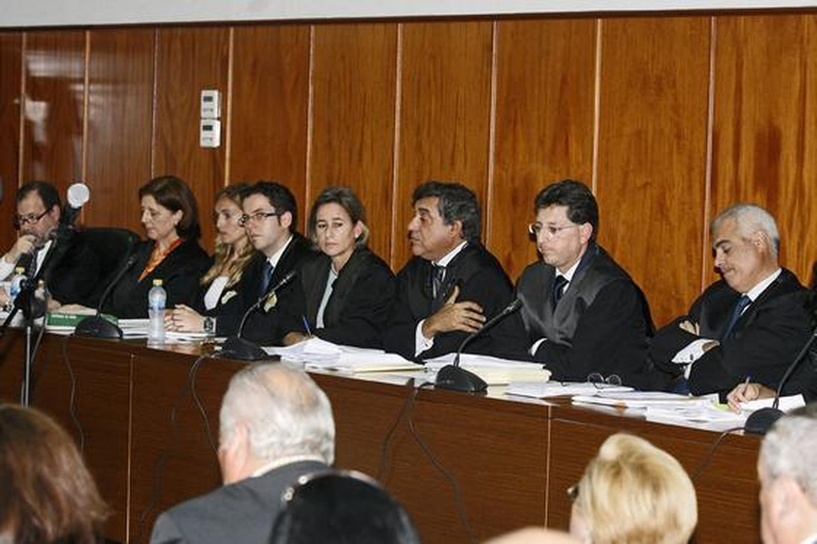 Imagen del interior de la sala donde se está celebrando el juicio./Fotos:Joaquín Pino/Lourdes de Vicente

Foto: Joaquin Pino / Lourdes de Vicente