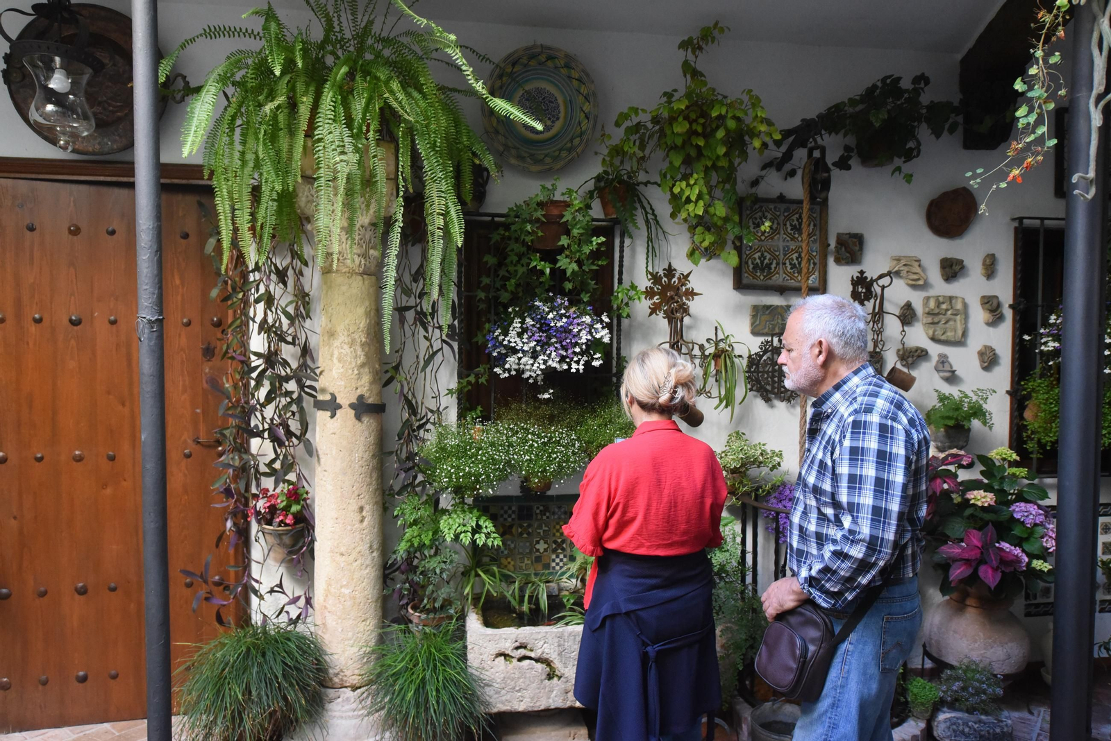 Los Patios de la ruta de San Lorenzo, en imágenes