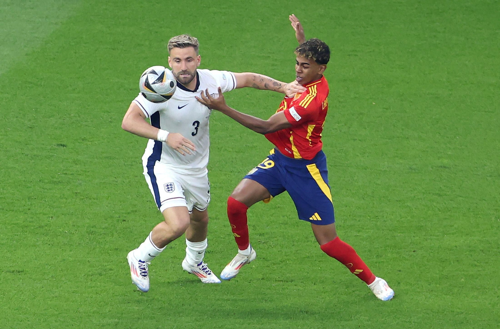 Las mejores fotos de la final España - Inglaterra