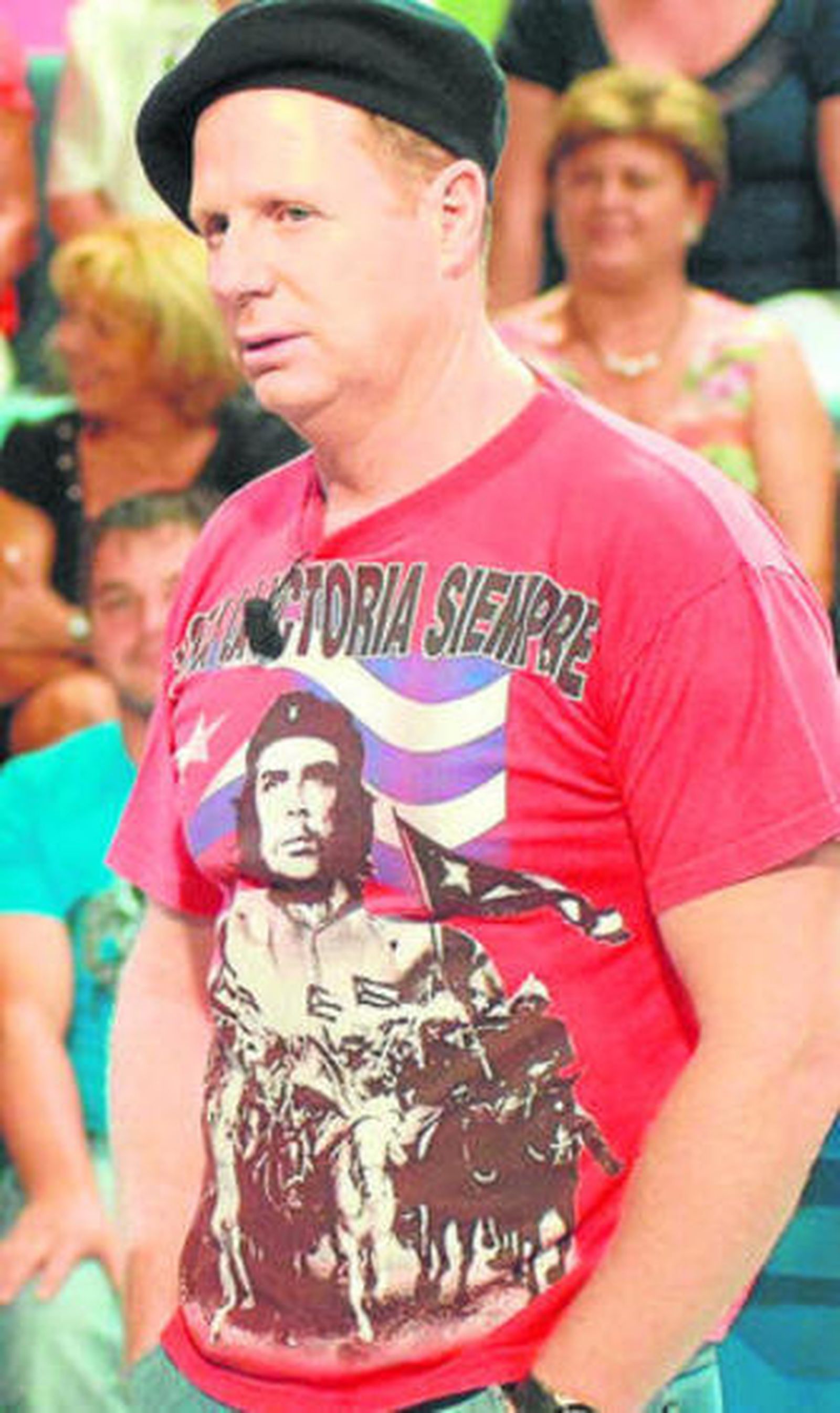 Jorge Cadaval, en el papel de Vladimir, uno de sus personajes.