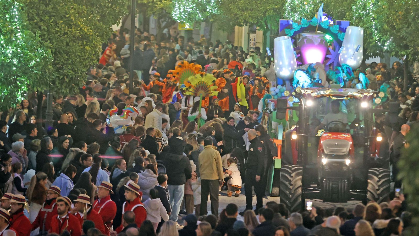 Imágenes de la cabalgata del Cartero Real de Jerez
