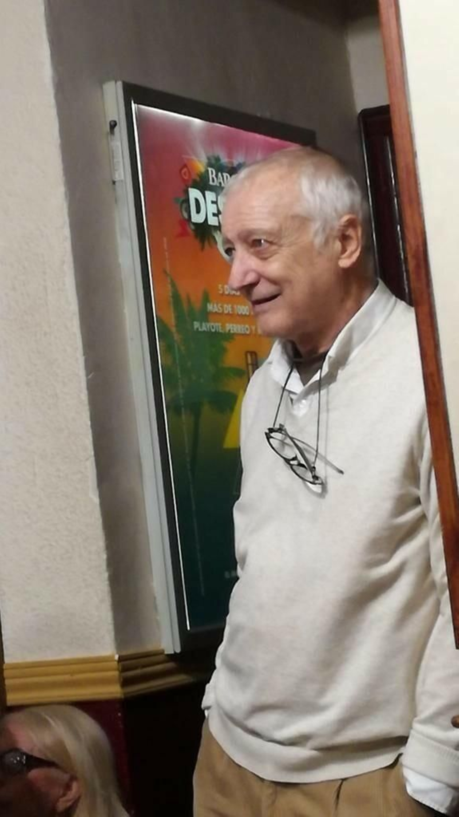 Tato Rébora, en La Tertulia.