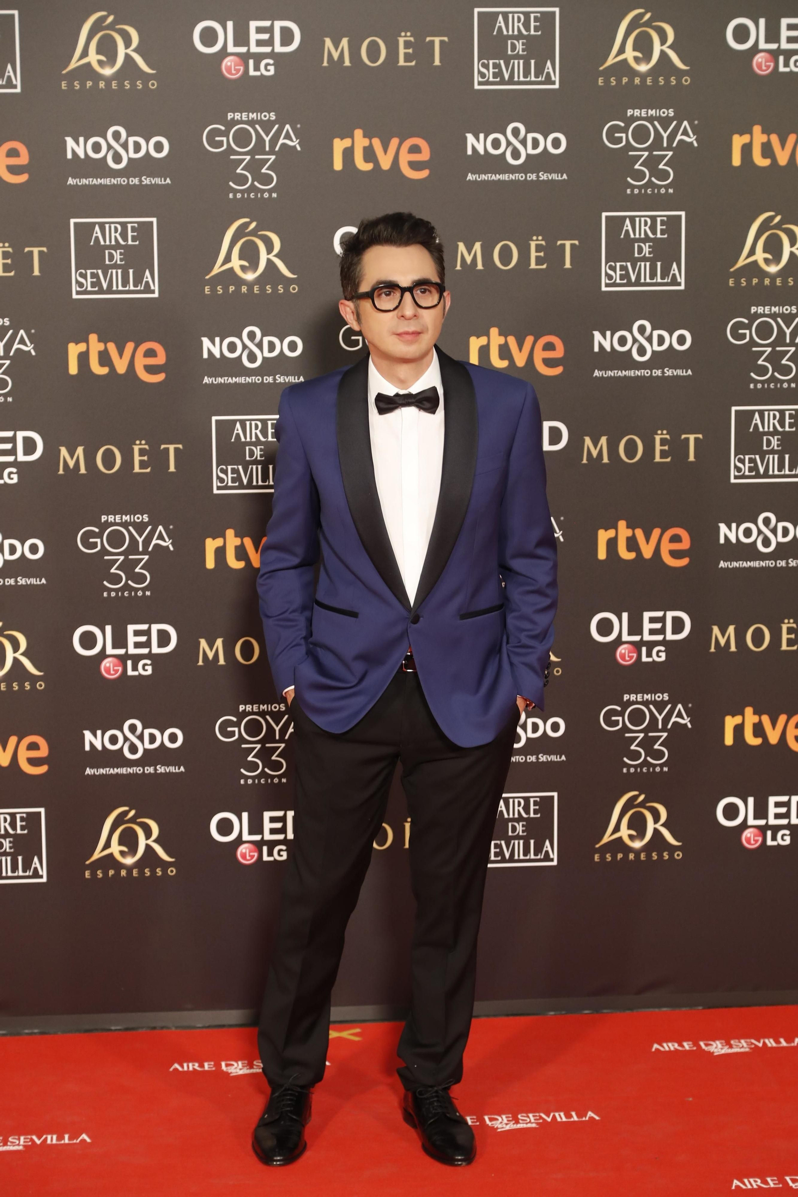 La alfombra roja de los Premios Goya en Sevilla