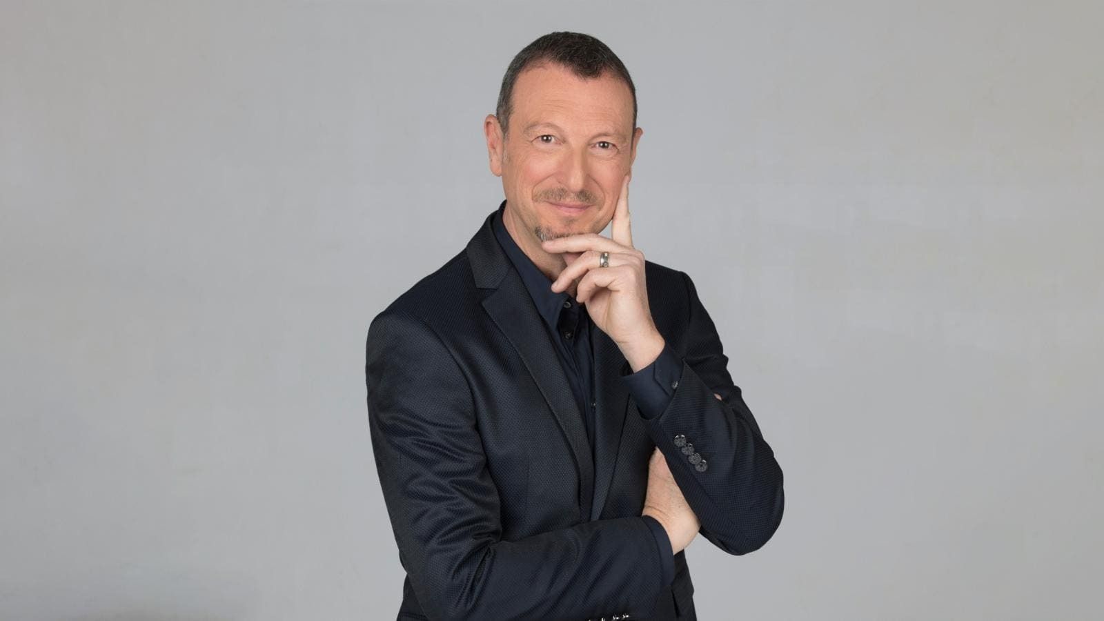 El presentador Amadeus, estrella de la RAI