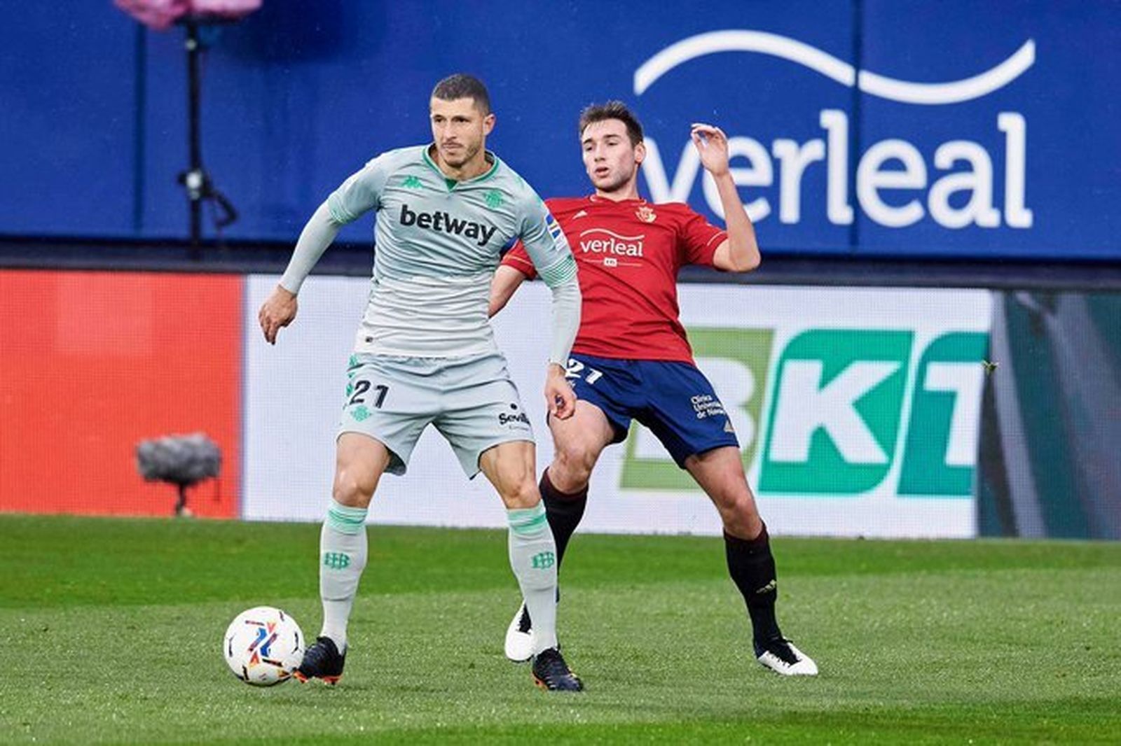 Guido, en un lance del partido.