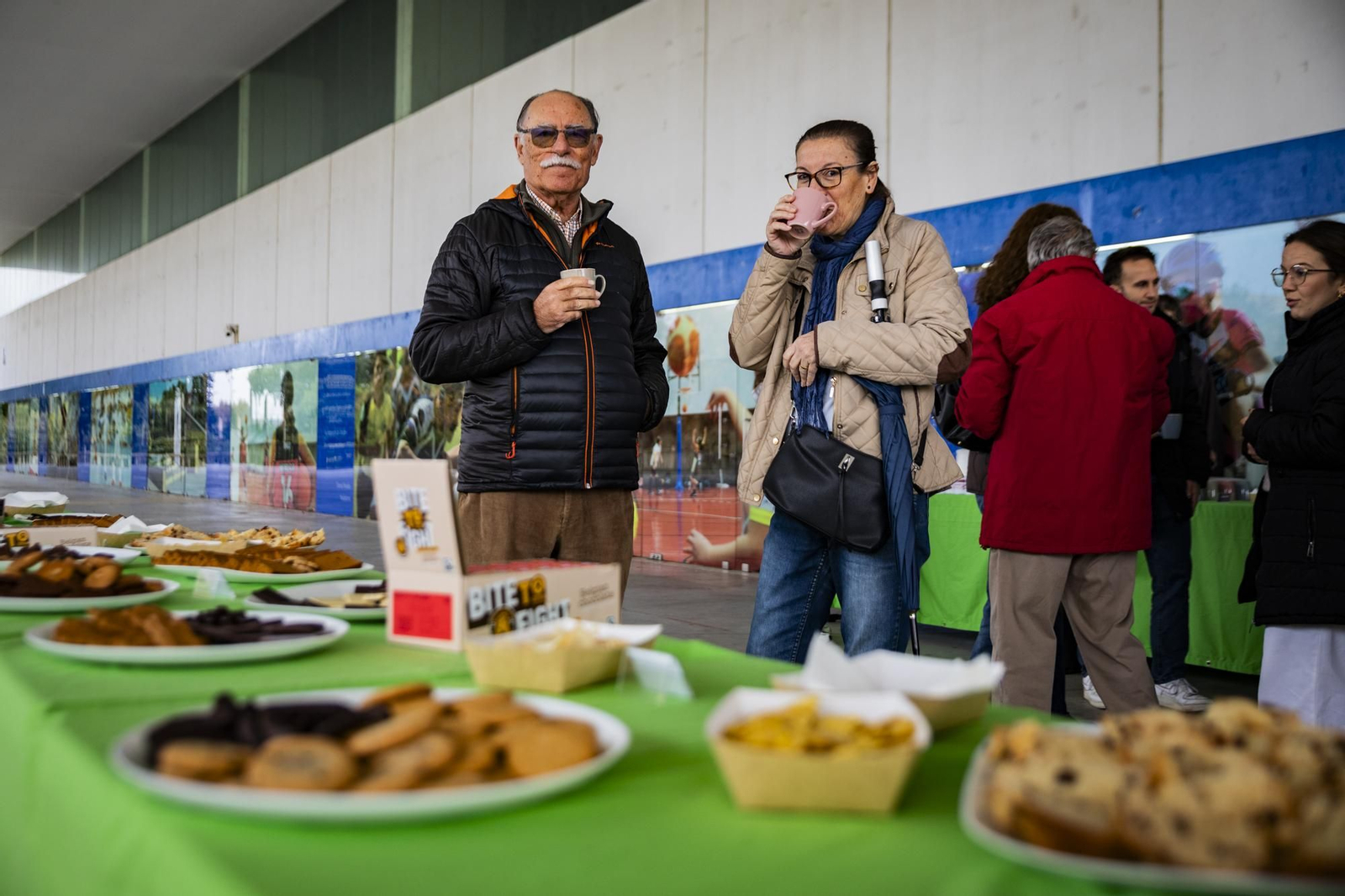 Inauguración del mural del Voluntariado en Jerez