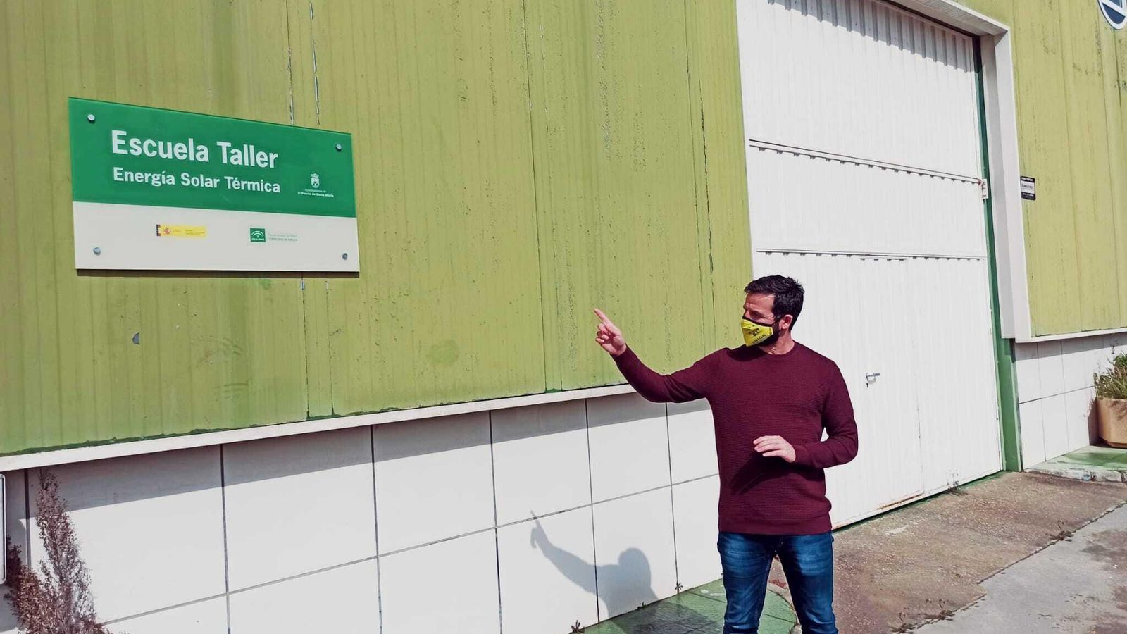 Una de las instalaciones con las que cuenta la ciudad para la formación en el sector energético de las renovables.