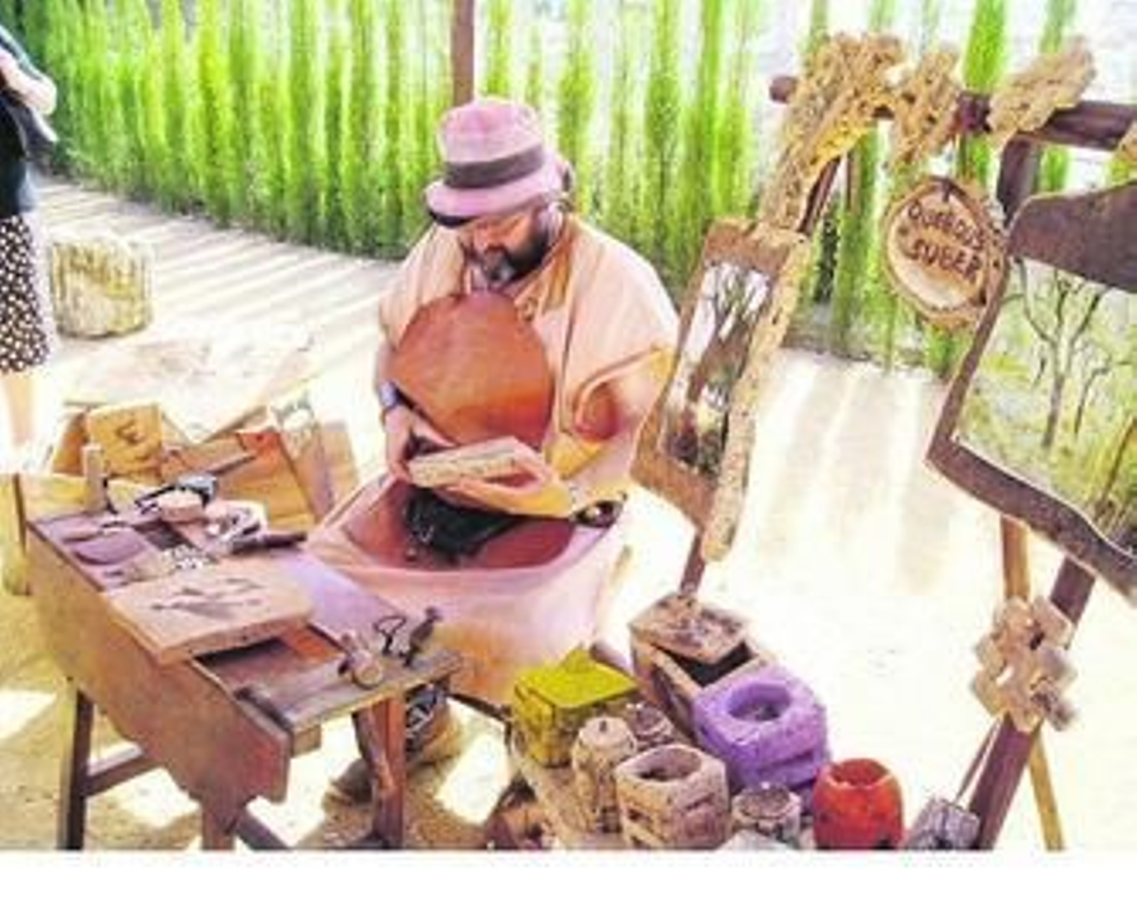 La 'piel' del alcornoque, arte puro