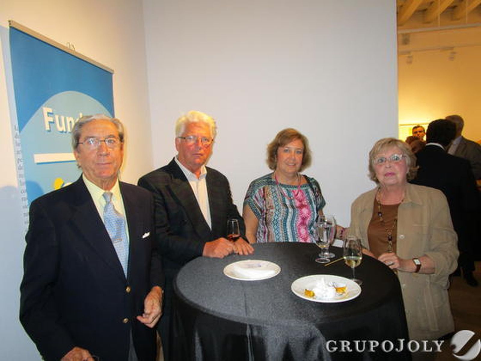 José Ramón Pérez Díaz-Alersi, Hans-Josef Artz, Concepción Conde y Gloria Álvarez.

Foto: Ignacio Casas de Ciria