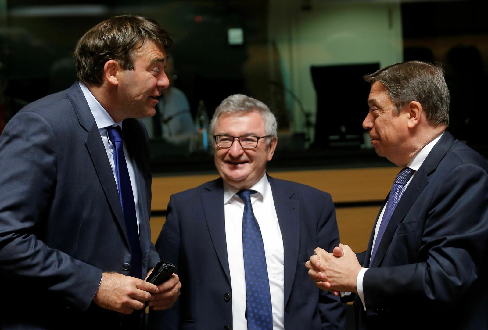 El ministro de Agricultura de España en la reunión de los Veintiocho.