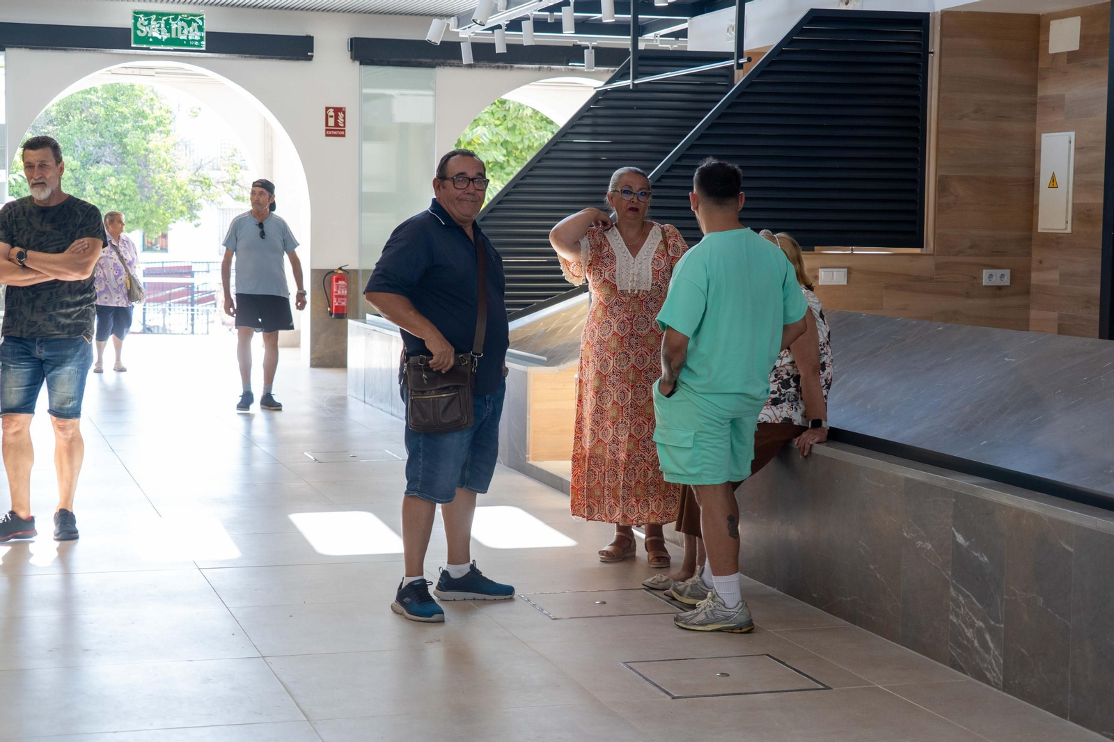 Imágenes del Mercado de San Sebastián, el día de su inauguración