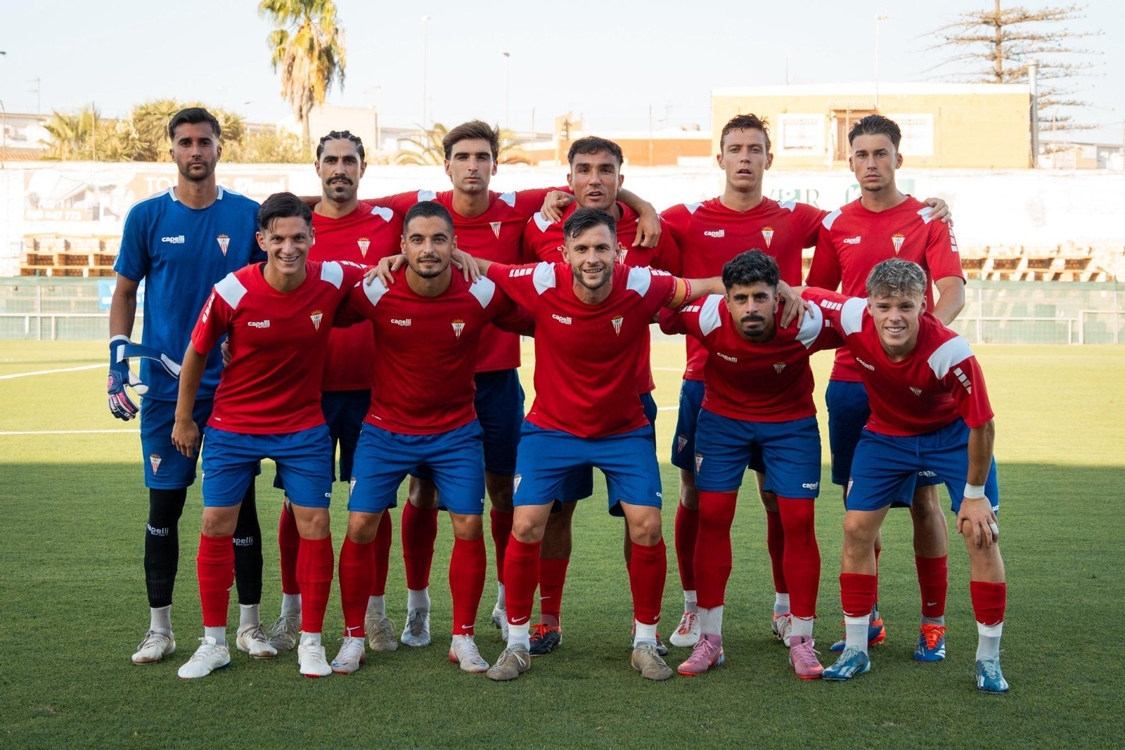 Once titular del Algeciras CF en el partido que disputó contra el Atlético Sanluqueño el pasado jueves.
