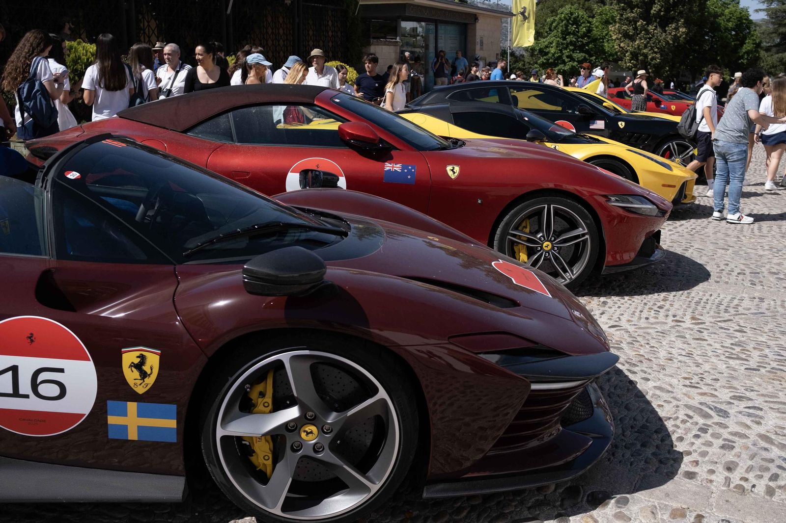 Ronda se llena de ferraris, en imágenes