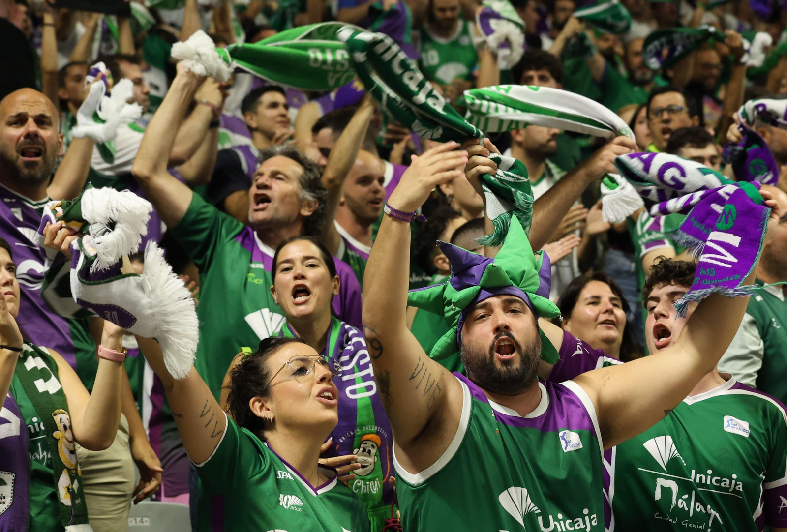 Las fotos del Unicaja - UCAM Murcia, 2º partido de la semifinal de la Liga Endesa