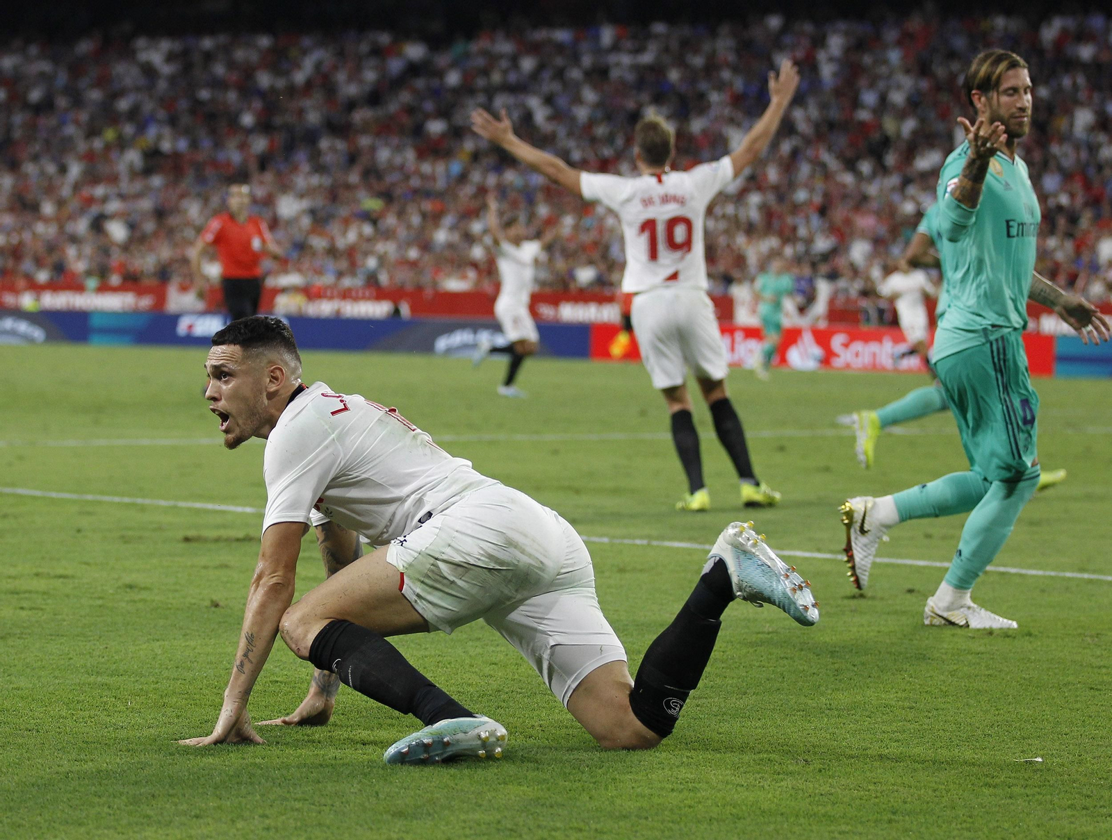 Las imágenes del Sevilla-Real Madrid
