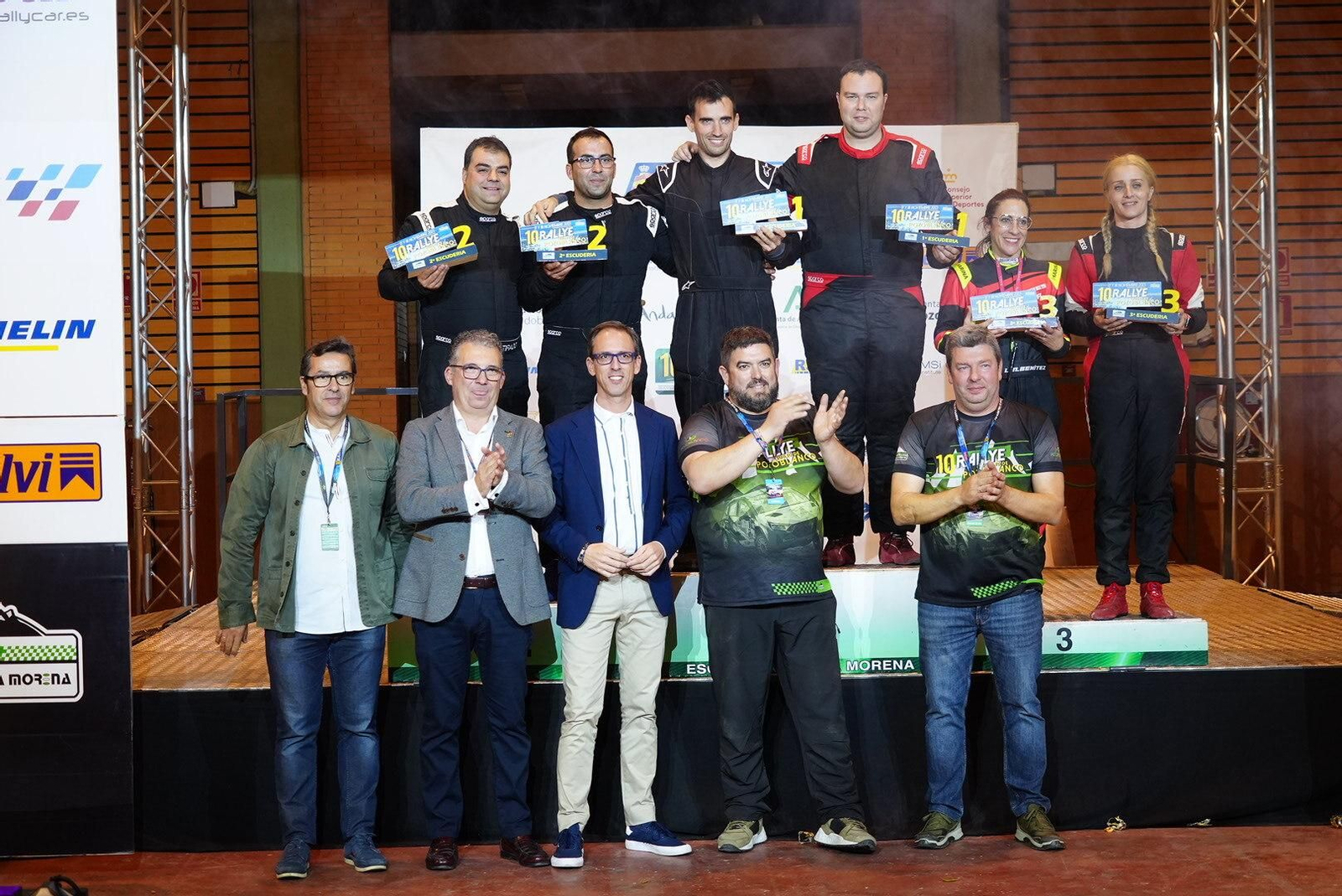 Las mejores imágenes de la entrega de premios del Rallye Ciudad de Pozoblanco