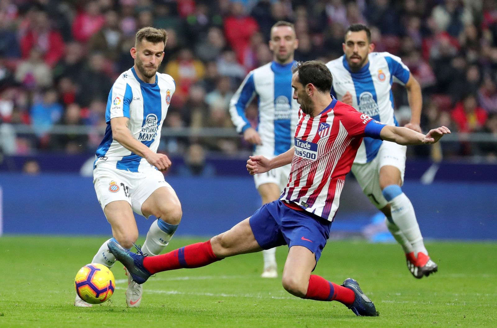 Las imágenes del Atlético-Espanyol
