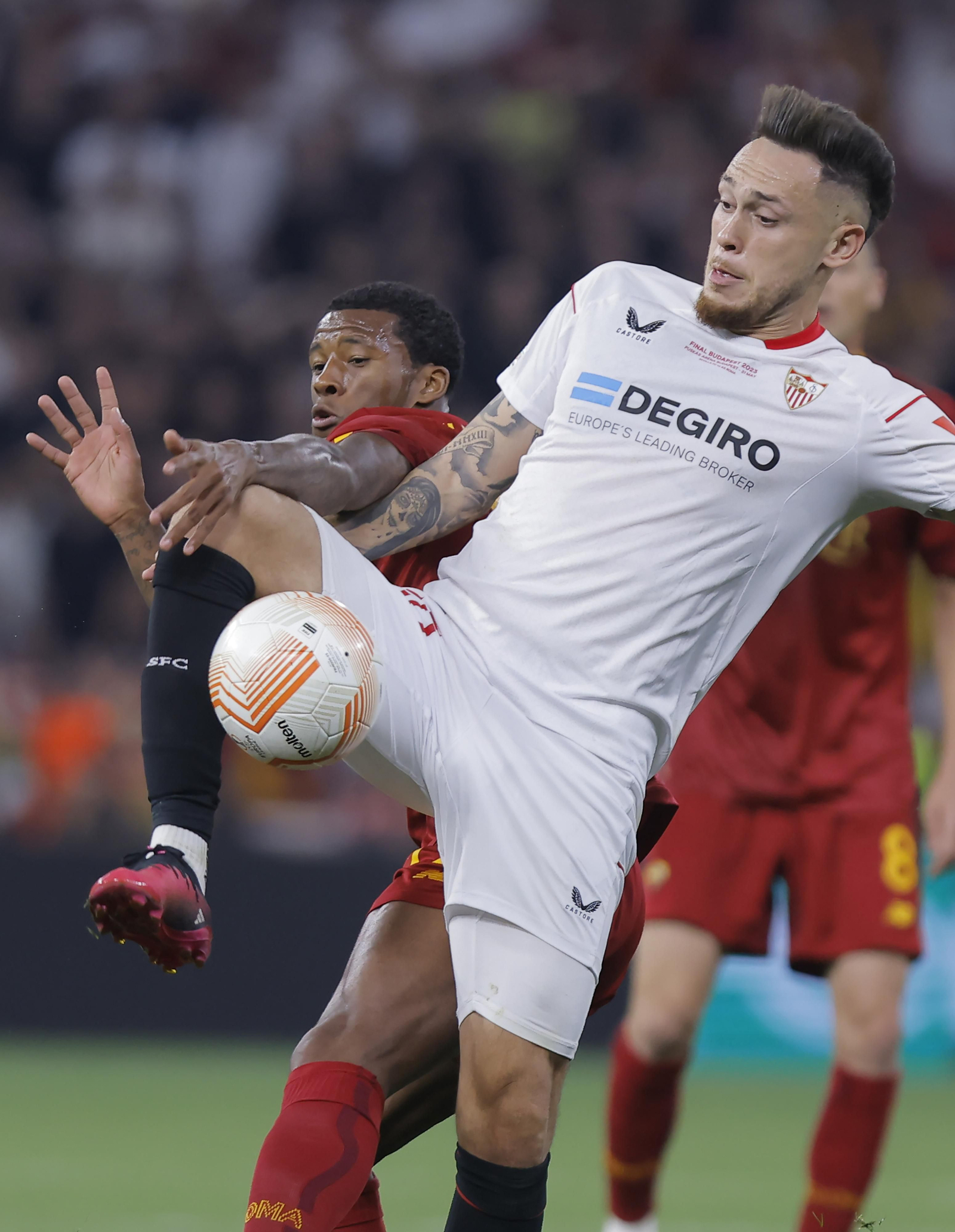 Las imágenes del Sevilla-Roma