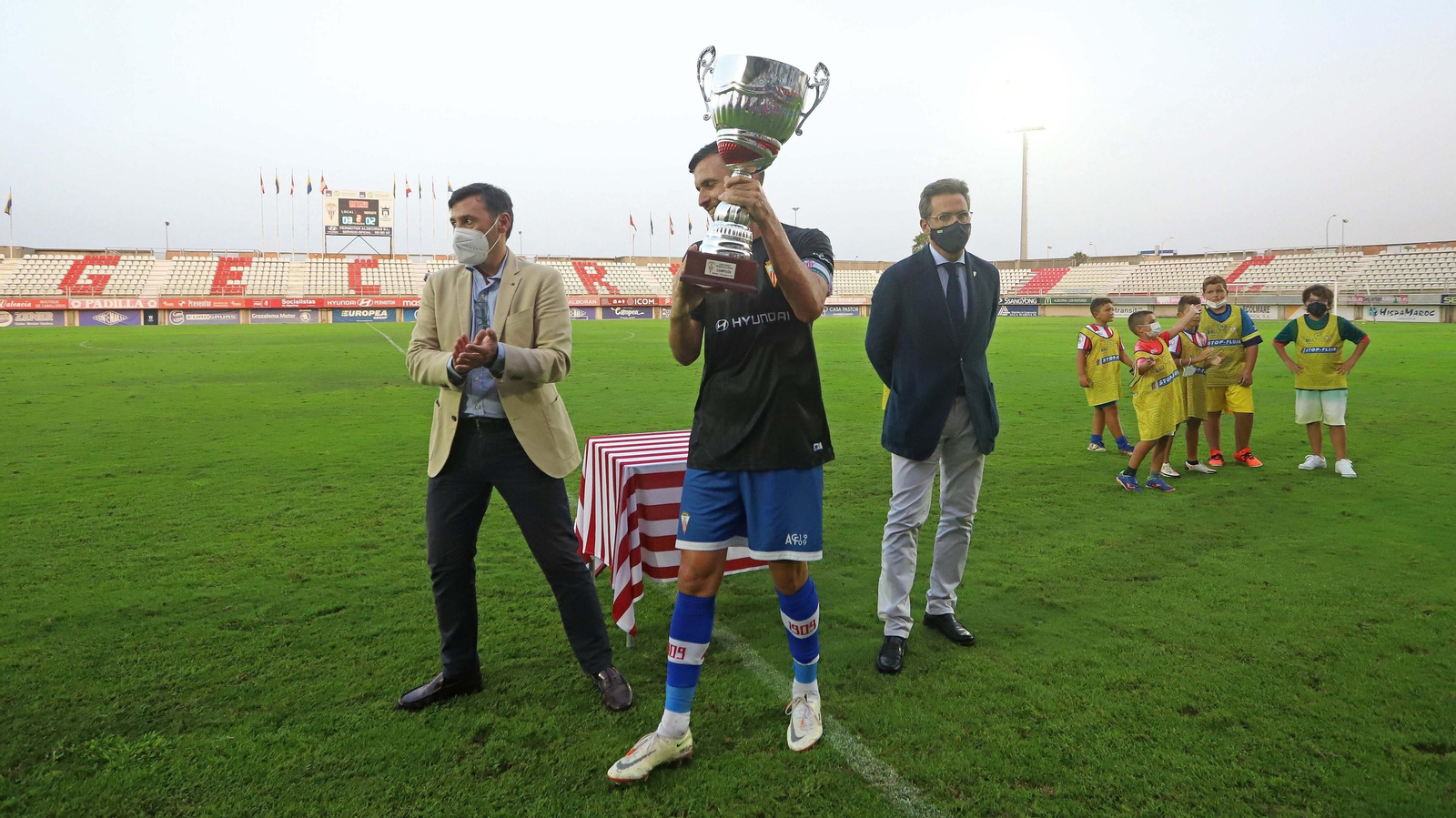 Las mejores fotos del Algeciras - Al Arabi de pretemporada