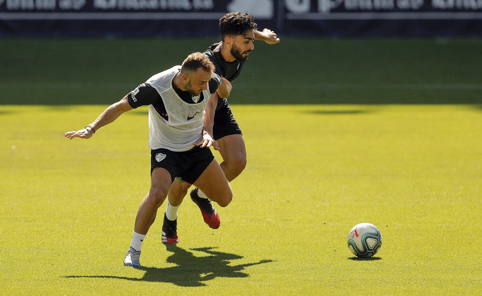 Las fotos del entrenamiento del Málaga