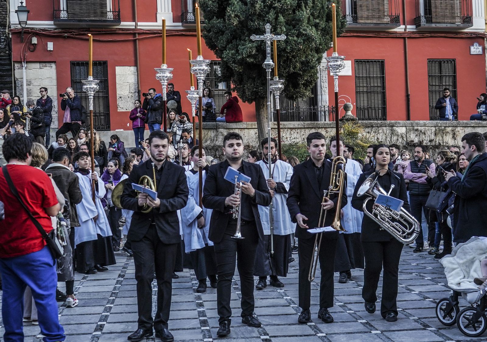 Así fue el vía crucis del Santo Sepulcro