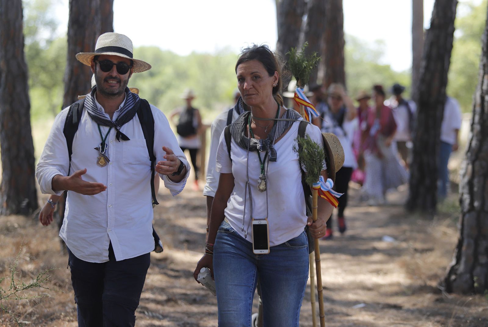 Todos los peregrinos de la Hermandad de Huelva, en imágenes