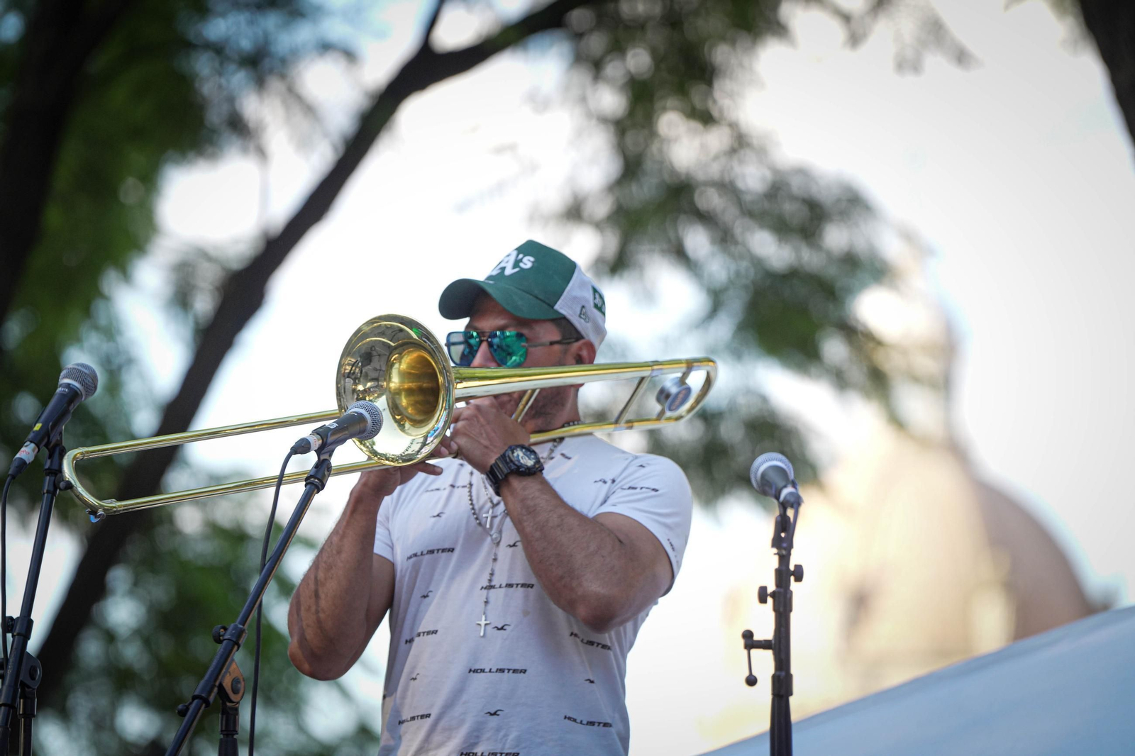 Imágenes de la fiesta Alma Hispana y la Noche Azul y Blanca en Jerez