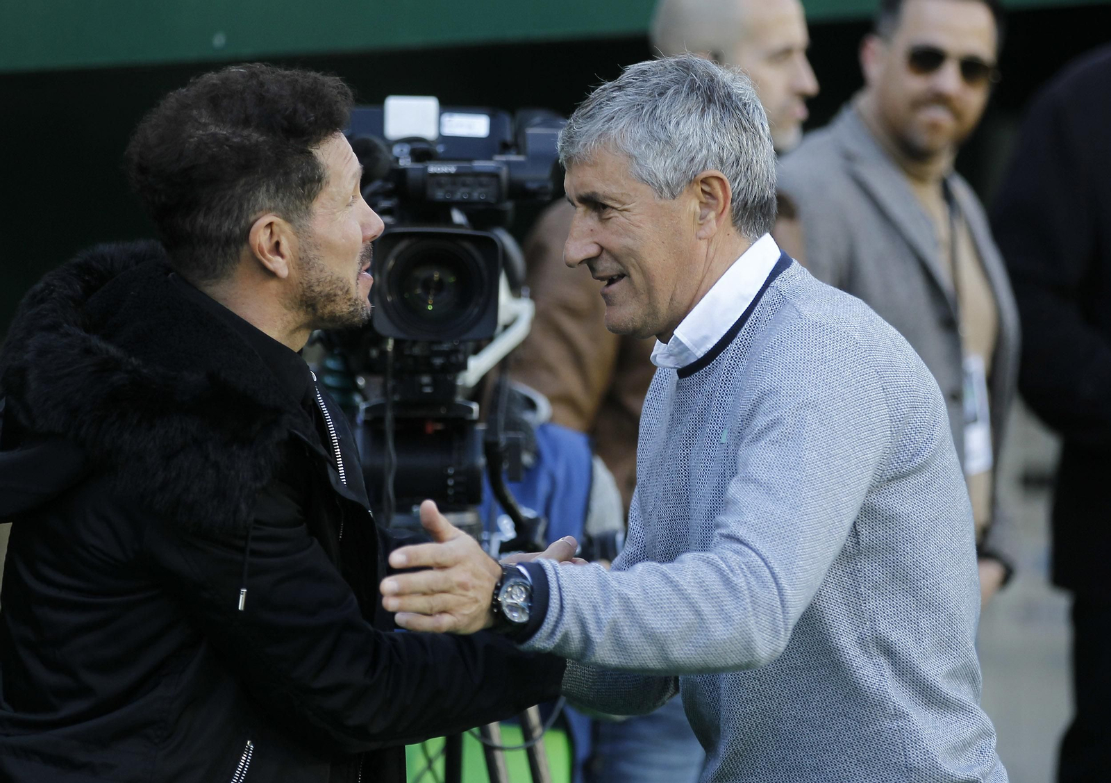 El Betis-Atlético de Madrid, en imágenes