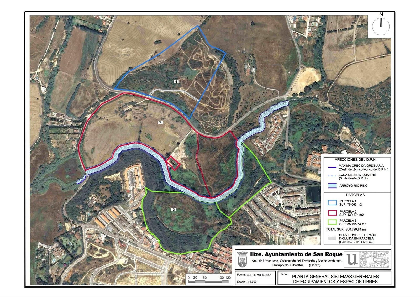 El Ayuntamiento de San Roque busca transformar 31 hectáreas de suelo no urbanizable en Huerta del Valenciano en equipamientos públicos.