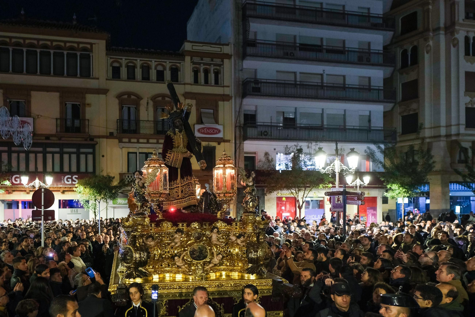 Imágenes del traslado del Gran Poder a la Catedral