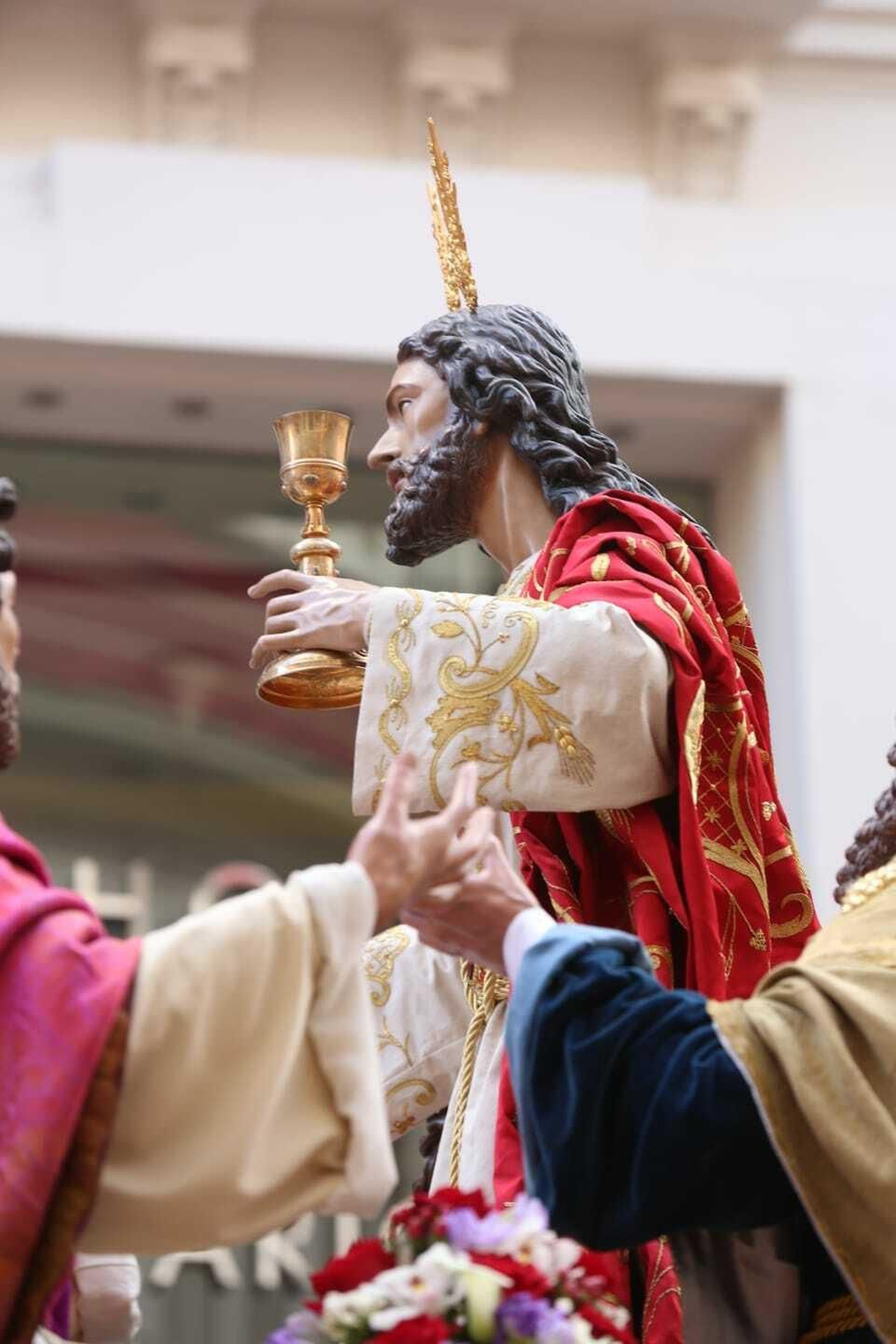 Las fotos de la Sagrada Cena del Jueves Santo en Málaga Las fotos de la Sagrada Cena del Jueves Santo en Málaga
