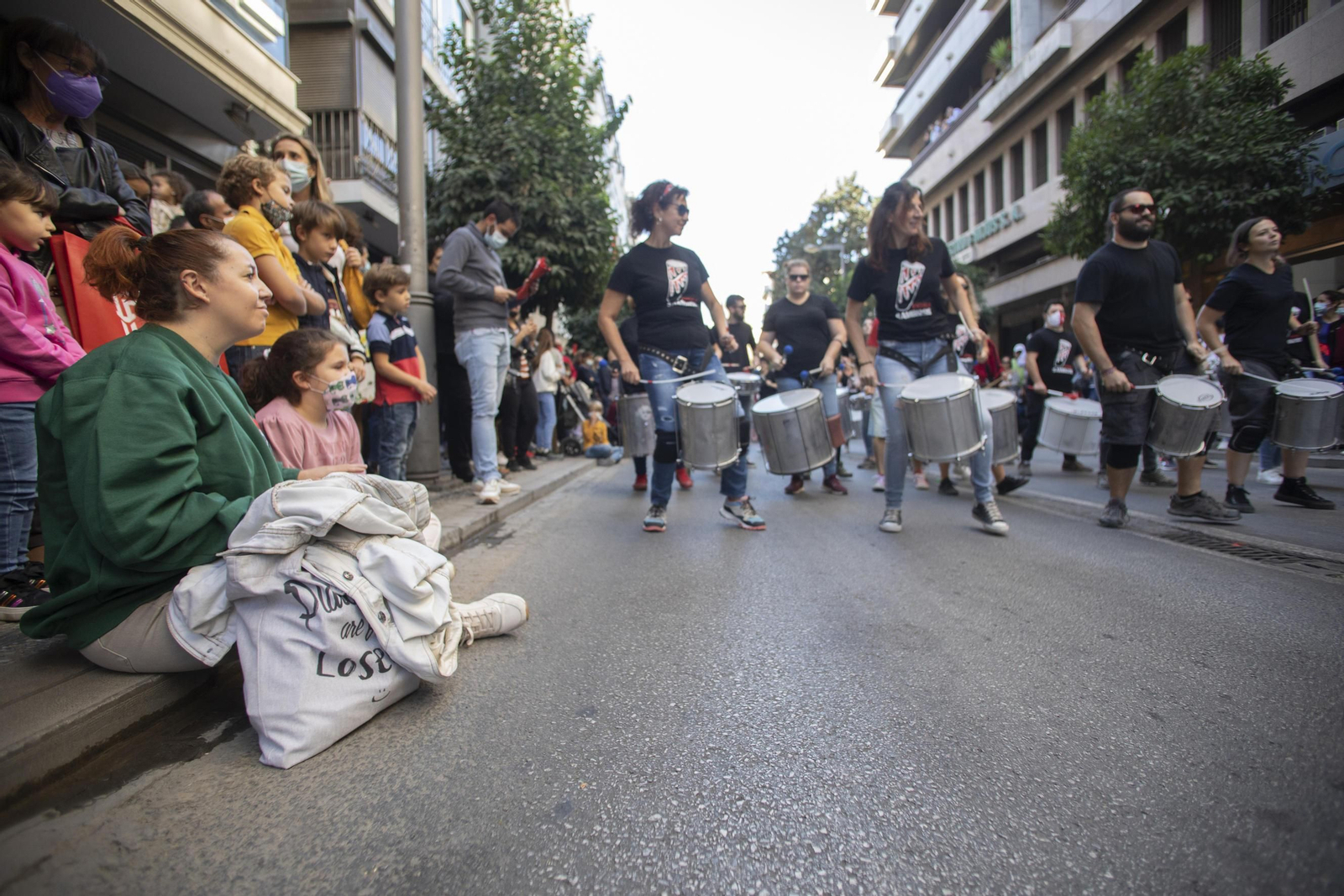 Fotos: La vuelta del Día sin Coche de Granada en imágenes