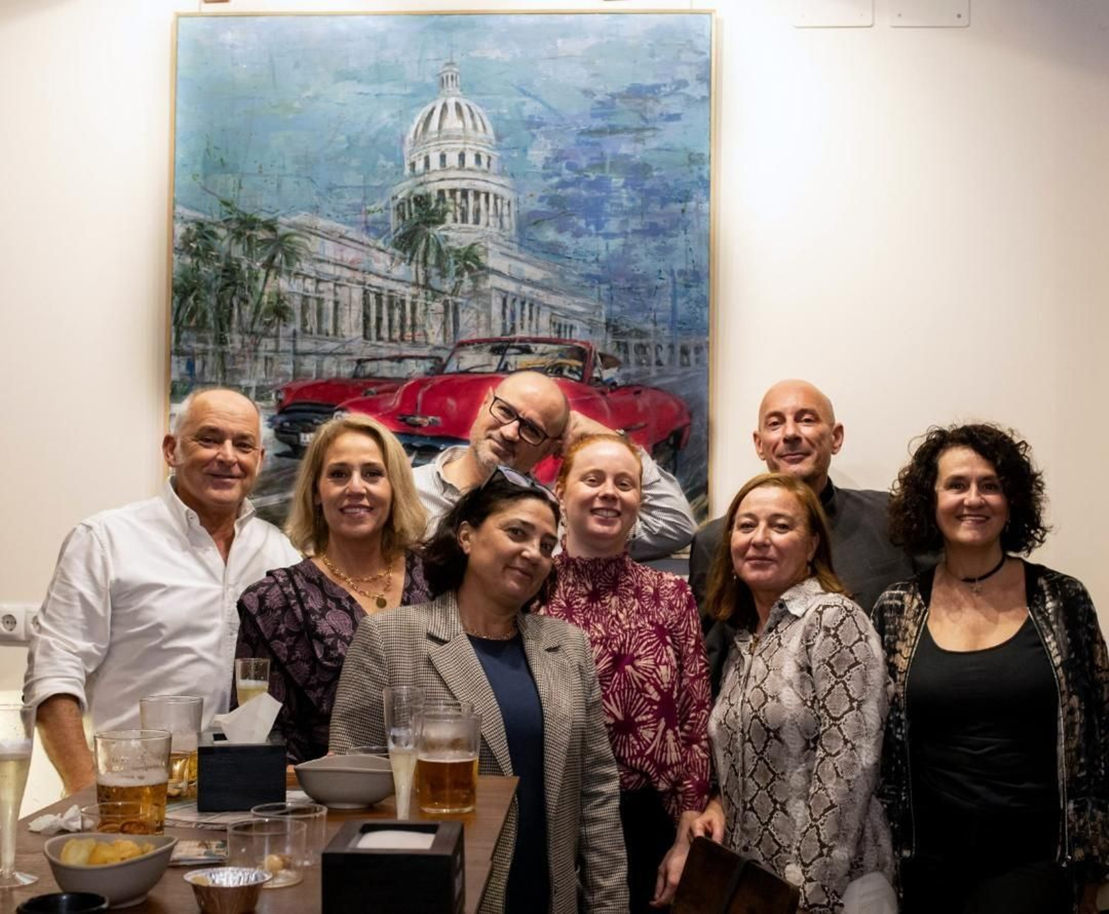 Cristóbal López de Hita, María Rivero, José Antonio Delgado, Elena Herrero, Celia Díaz Ligüeri, José Díaz-Ligüeri, Rosario Ascaso y María del Mar Díez.